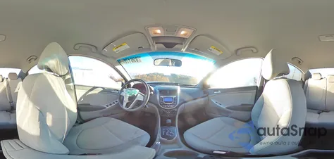 2013 Hyundai Accent Gls z USA, uszkodzony, nr VIN KMHCT4AE3DU314676